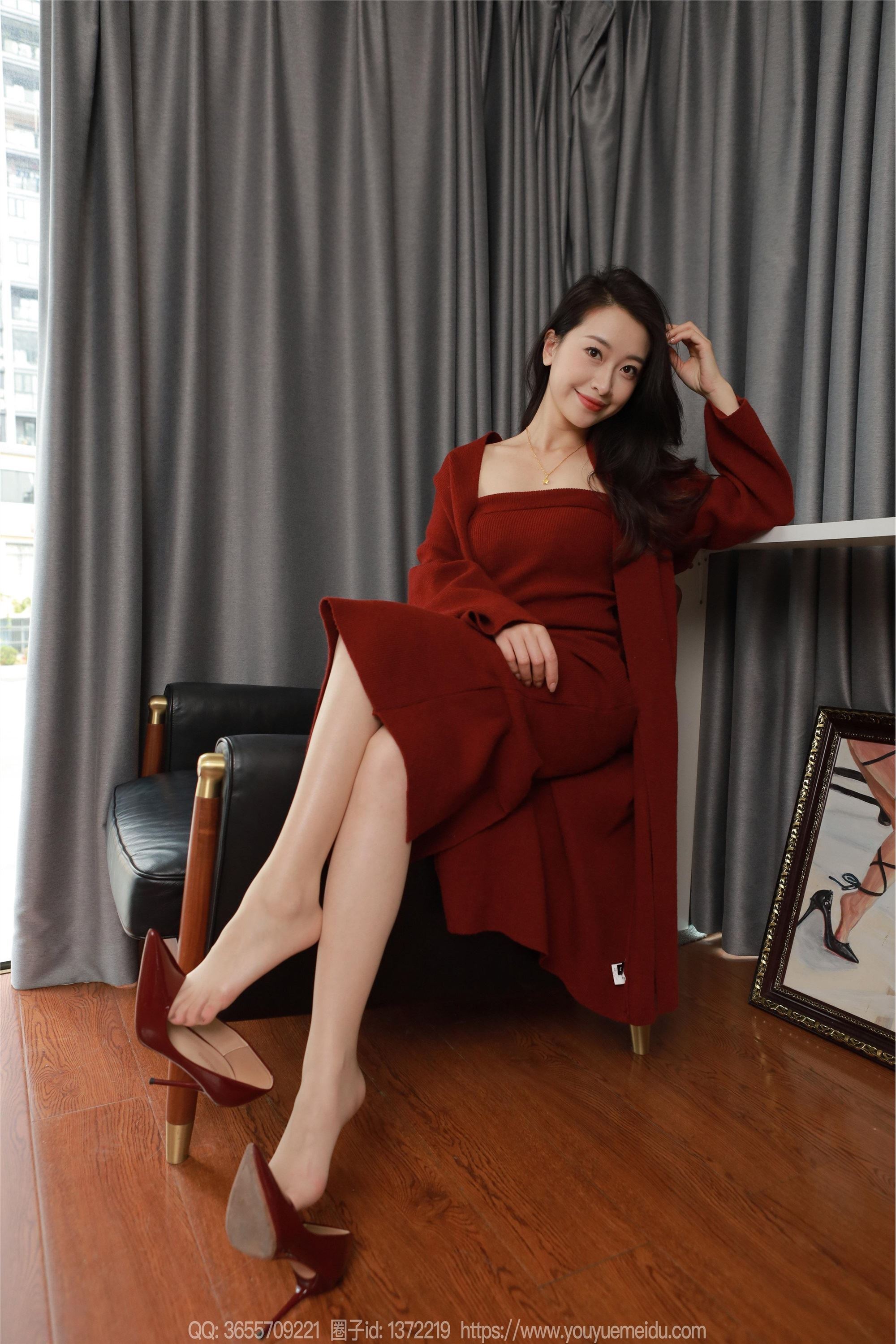 IESS异思趣向  2025.01.27 丝享家 1961 小婕《红色针织裙（上）》